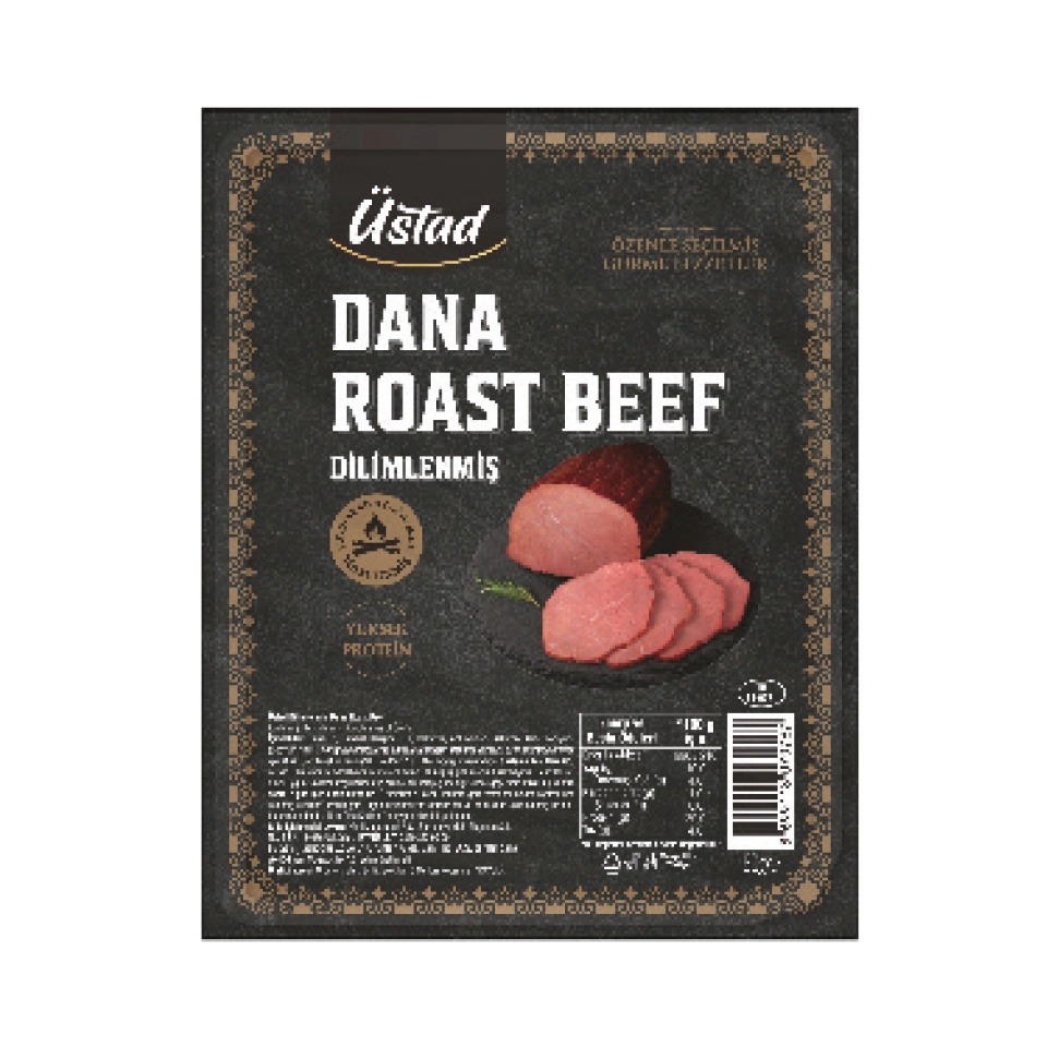 Üstad Dana Roast Beef 80 Gr