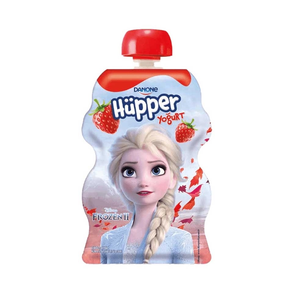 Disney Hüpper Çilek Aromalı Yoğurt 67 Gr