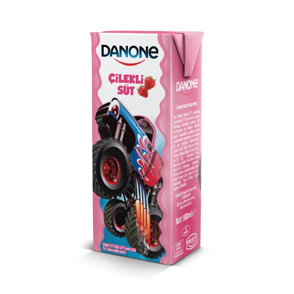 Danone Çilekli Süt 180 Ml