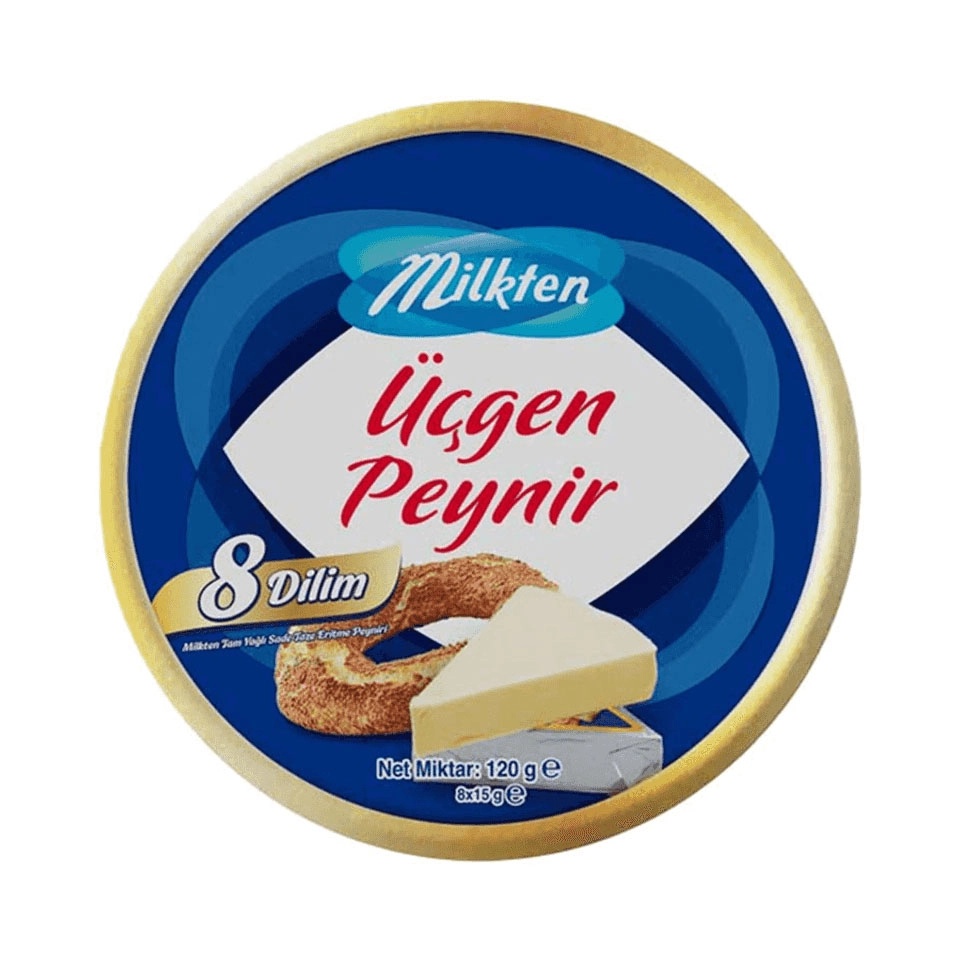 Milkten Üçgen Peynir 8x15 Gr