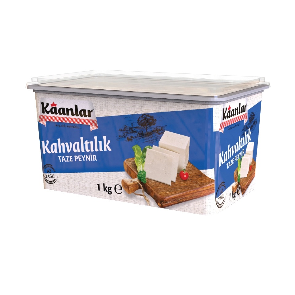 Kaanlar Az Yağlı Beyaz Peynir 1 Kg