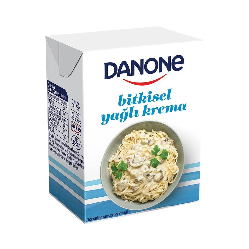 Danone Bitkisel Yağlı Krema 200 Ml