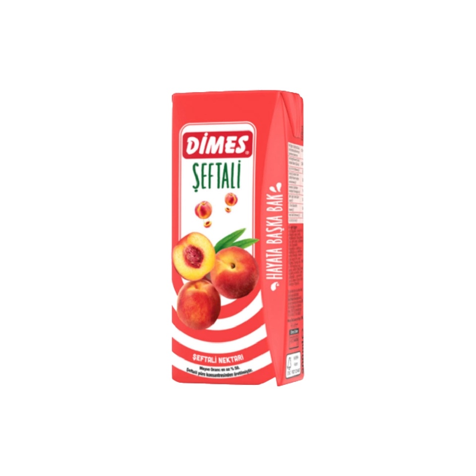 Dimes Şeftali Nektarı 200 Ml