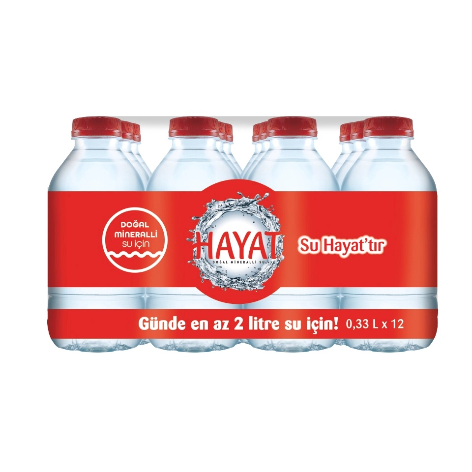 Hayat Su 12x330 Ml