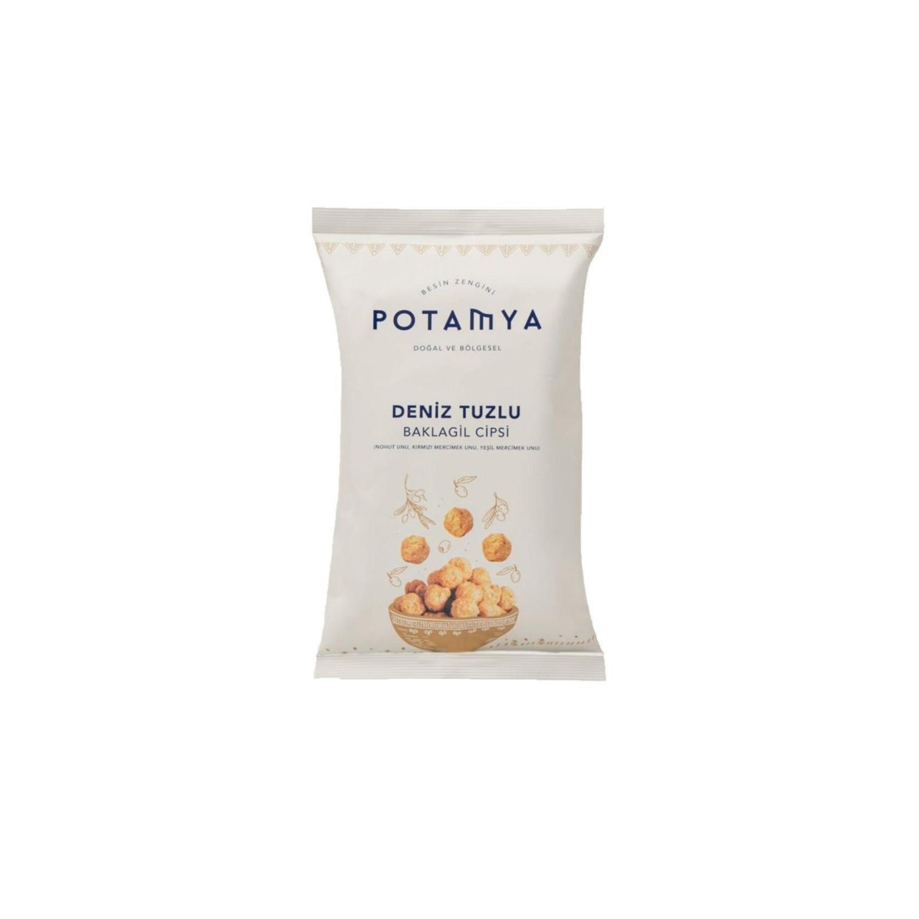 Potamya Deniz Tuzlu Baklagil Cipsi 50 Gr