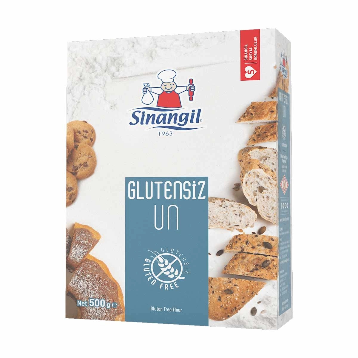 Sinangil Glutensiz Un 500 Gr