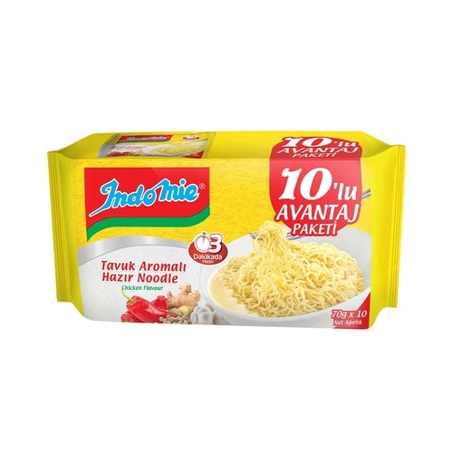 Indo Mie Tavuklu Noodle 10x70 Gr