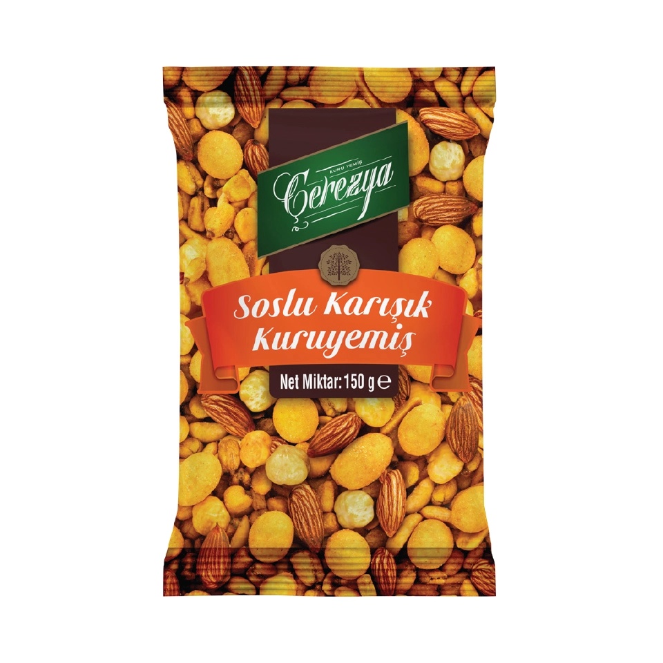 Çerezya Soslu Karışık Kuruyemiş 150 Gr