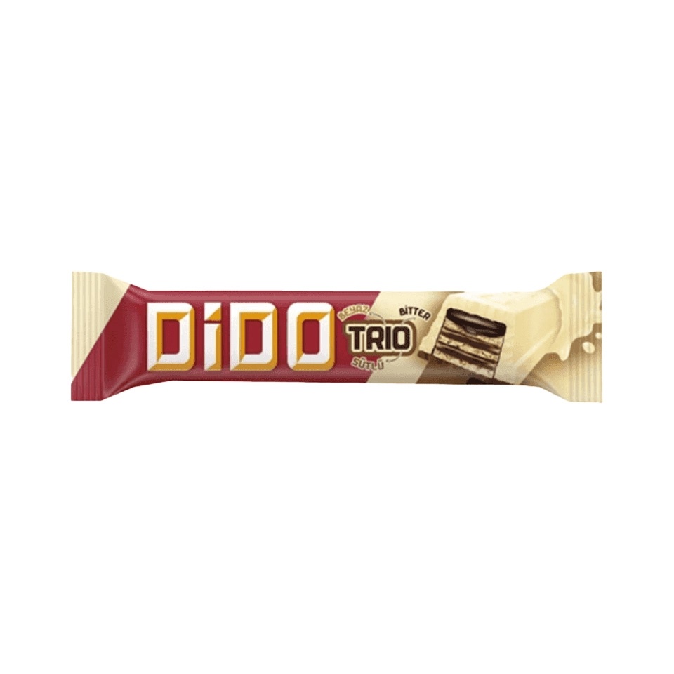 Dido Trio Beyaz Çikolatalı Gofret 36 Gr