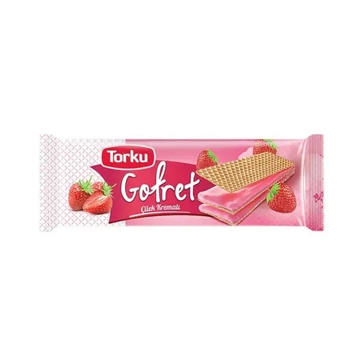 Torku Çilek Kremalı Gofret 142 Gr