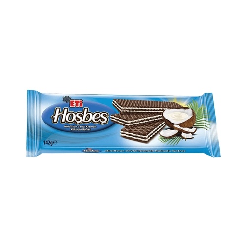Eti Hoşbeş Hindistan Cevizli Krema Kakaolu Gofret 142 Gr