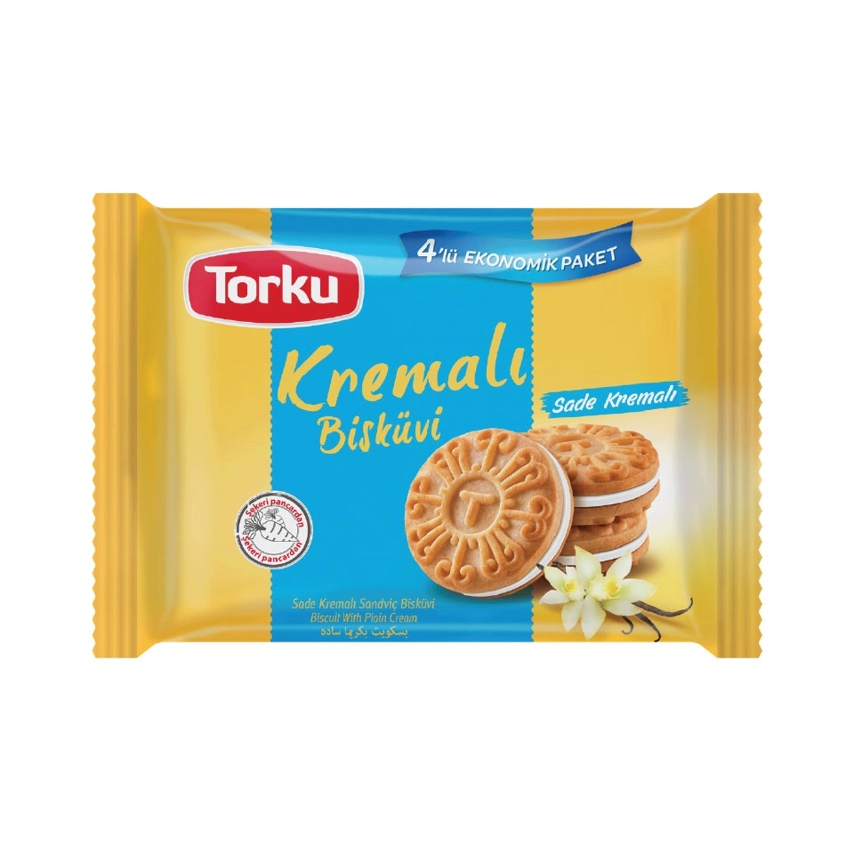 Torku Sade Kremalı Bisküvi 244 Gr