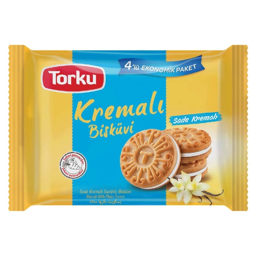 Torku Sade Kremalı Bisküvi 61 Gr