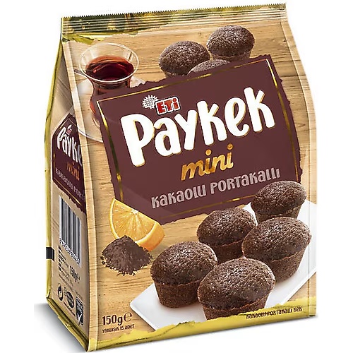 Eti Paykek Kek Mini Kakaolu Portakallı 150 Gr