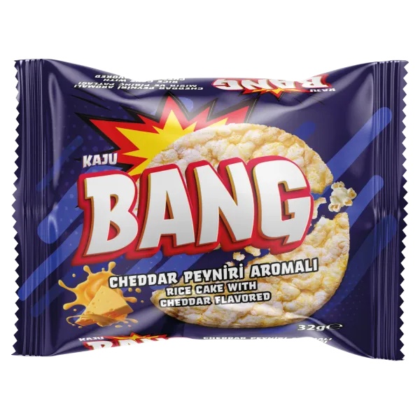 Bang Cheddar Kaju Mısır & Pirinç Patlağı 32 Gr