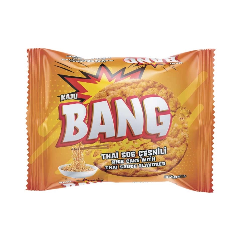 Kaju Bang Thai Soslu Mısır Ve Pirinç Patlağı 32 Gr