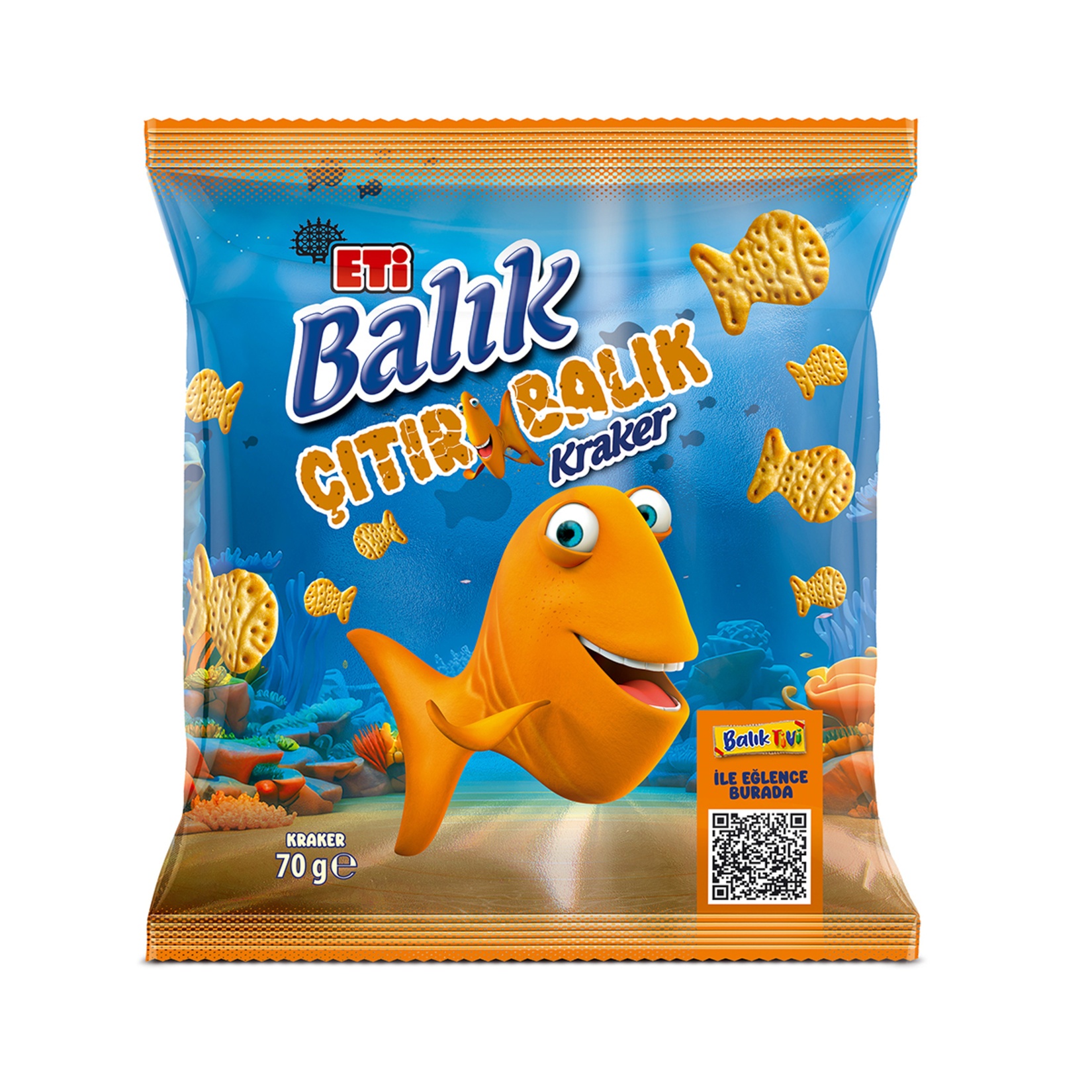 Eti Çıtır Balık Kraker 70 Gr