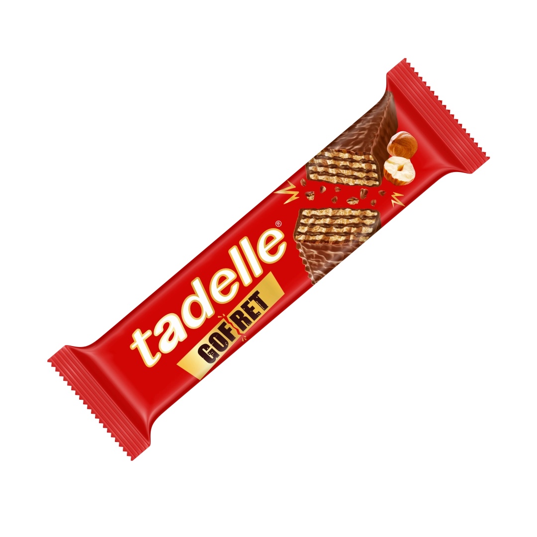 Tadelle Çikolata Kaplamalı Gofret 28 Gr