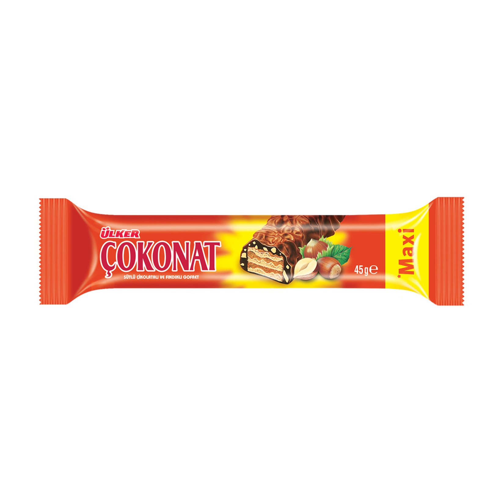 Ülker Çokonat Maxi Kaplamalı Gofret 45 Gr