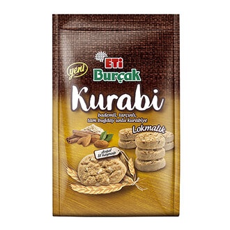Eti Burçak Kurabi Tahin Yer Fıstıklı Bisküvi 75 Gr