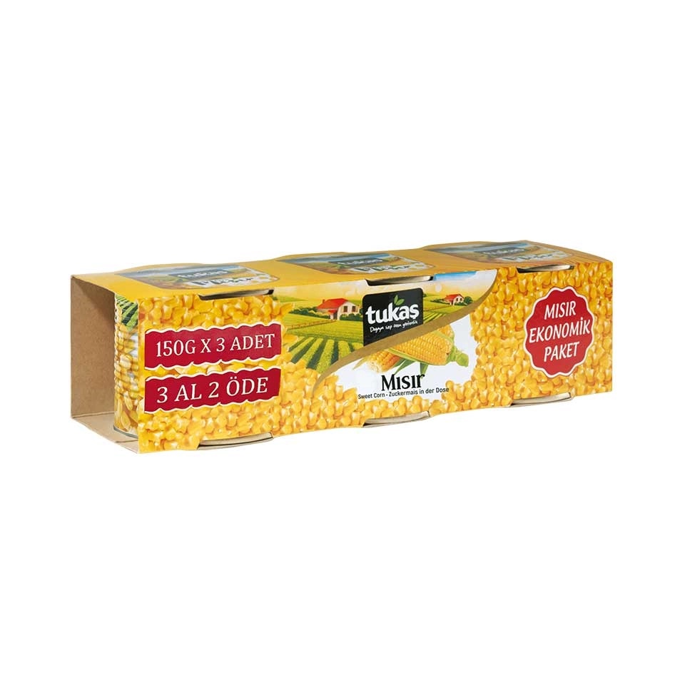 Tukaş Mısır 3x150 Gr