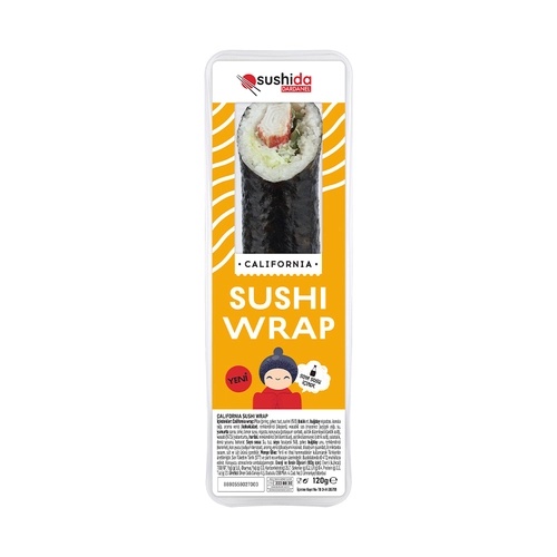 Sushida California Sushi Wrap 120 Gr
