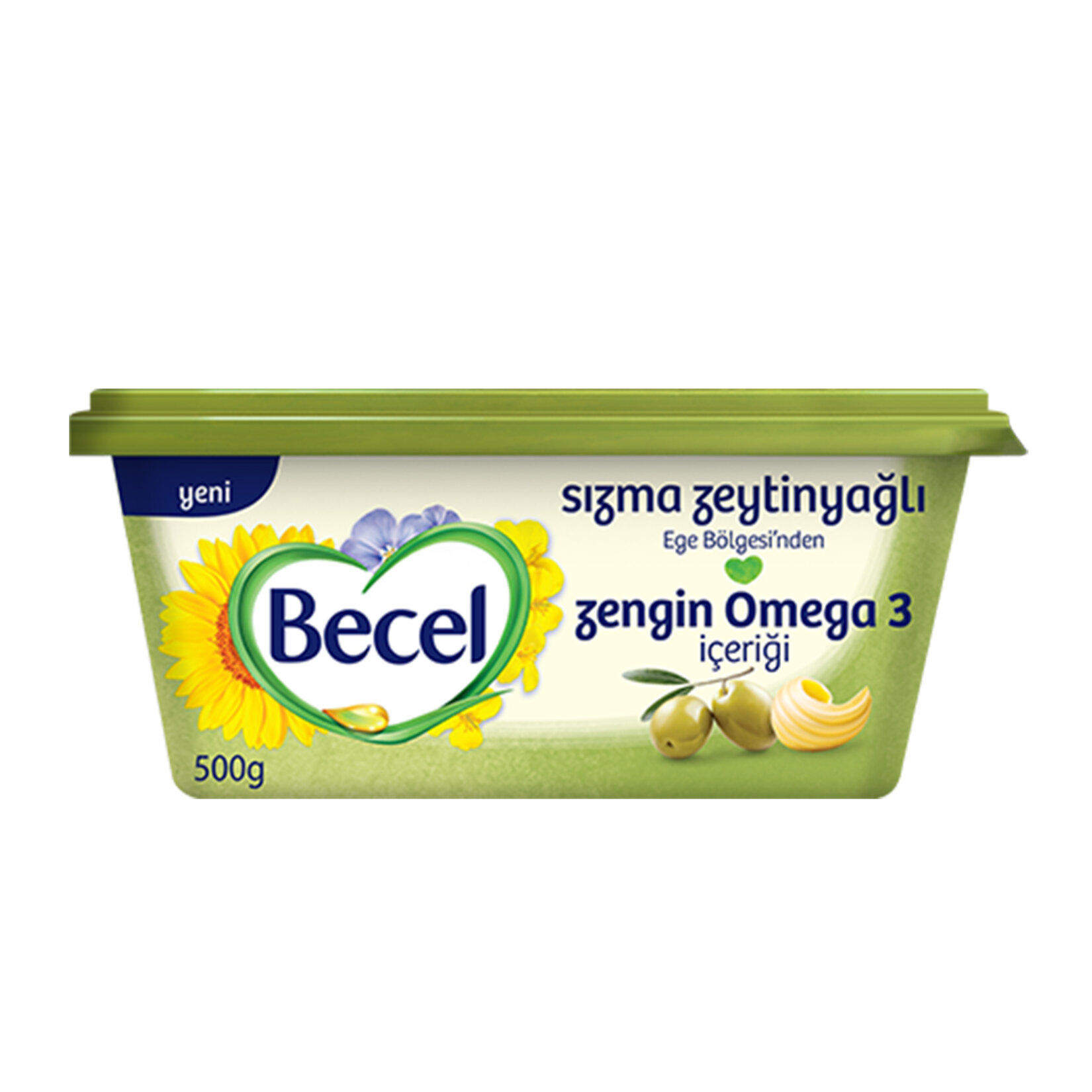 Becel Zeytinyağlı Kase Margarin 500 Gr