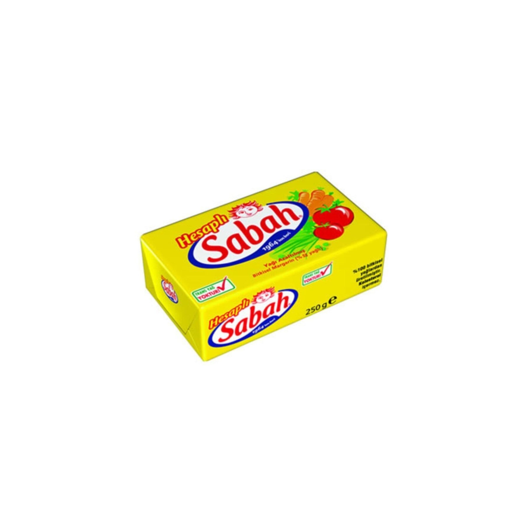 Sabah Paket Margarin 250 Gr
