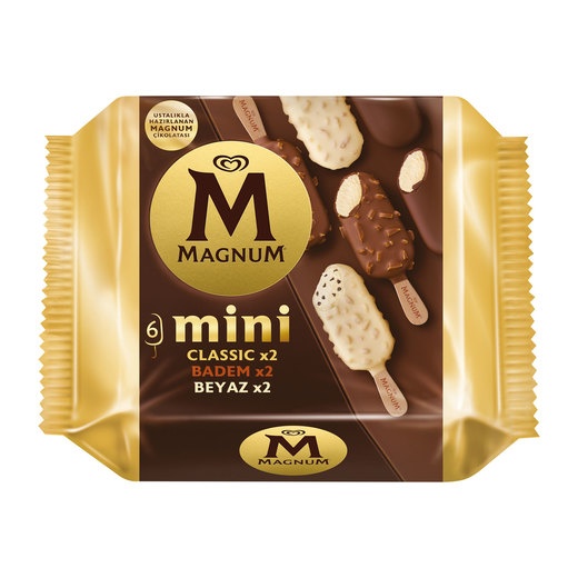 Algida Magnum Mini Classic 6'lı 330 Ml