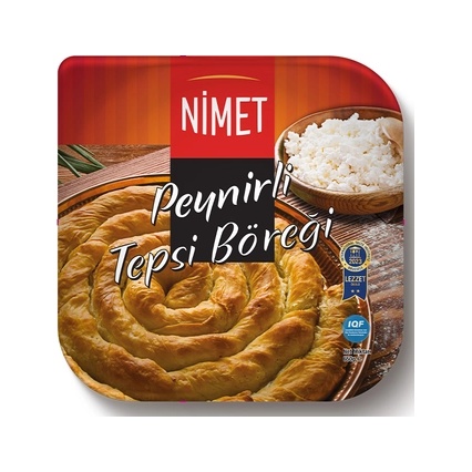 Nimet Dondurulmuş Peynirli Tepsi Böreği 650 Gr