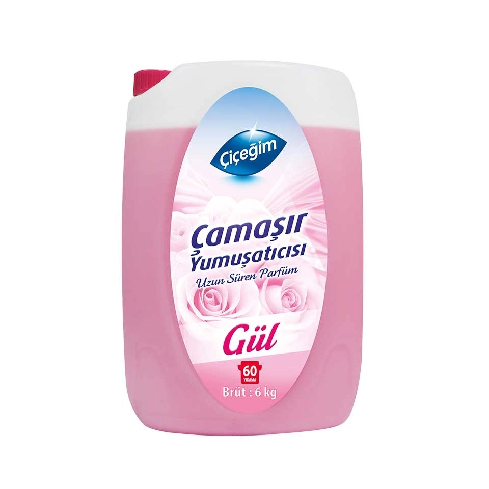 Çiçeğim Gül Kokulu Yumuşatıcı 6 Kg