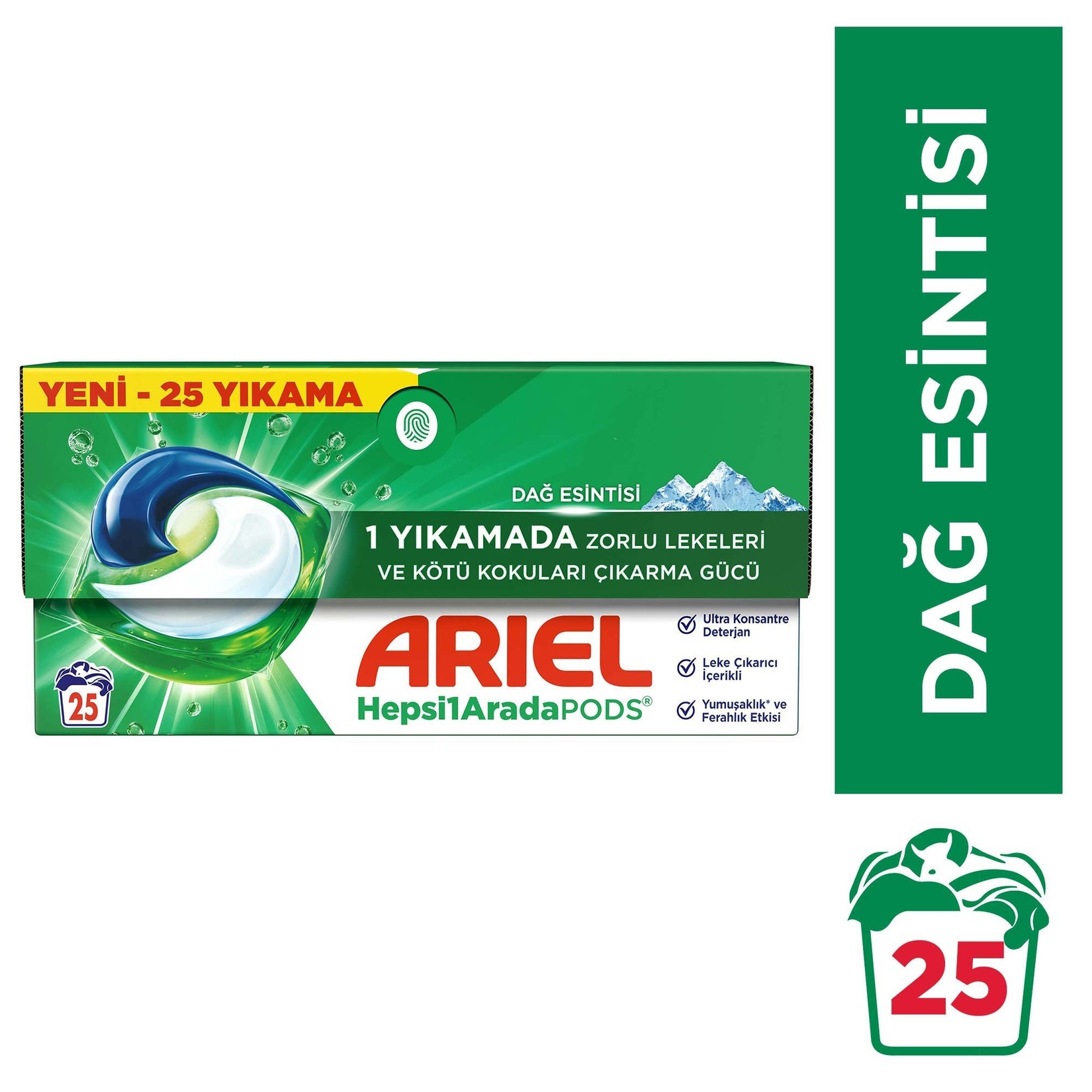 Ariel Pods Kapsül Çamaşır Deterjanı 25 Adet