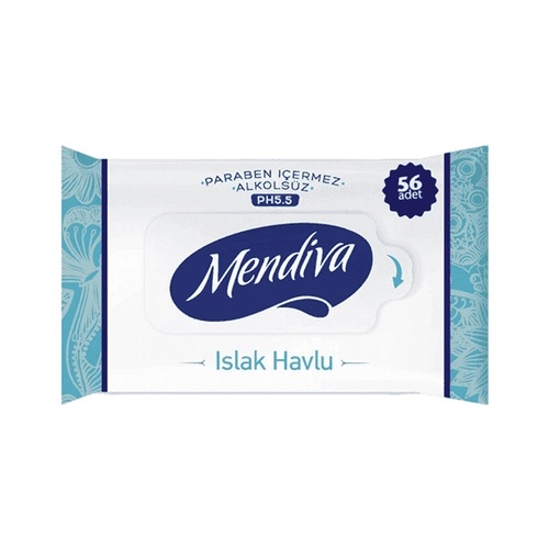 Mendiva Islak Havlu 56 Adet