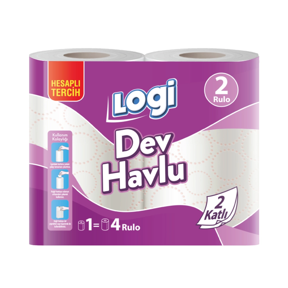 Logi Perforeli Kağıt Havlu 800 Gr