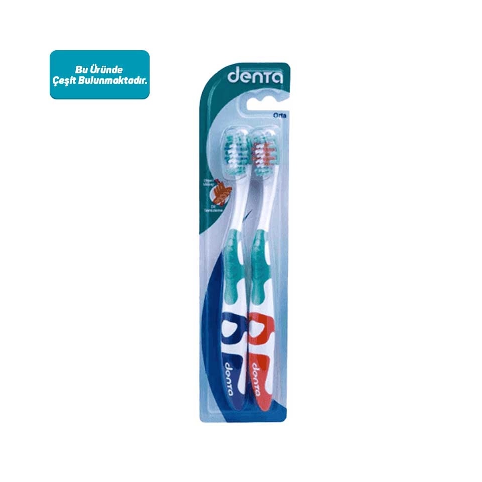 Denta Yetişkin Diş Fırçası 2 Adet