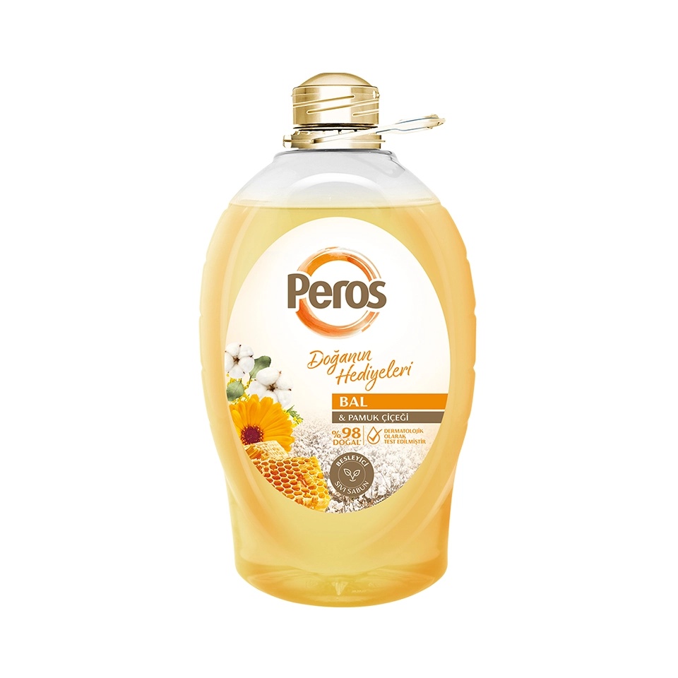 Peros Bal Pamuk Sıvı Sabun 3 Kg