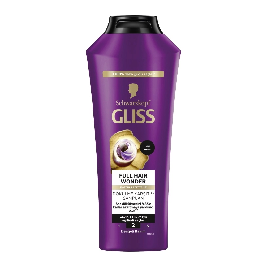 Gliss Şampuan Full Hair 400 Ml