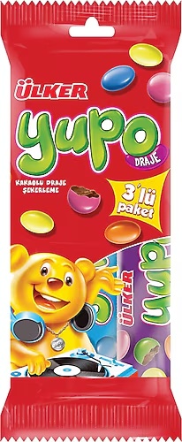 Ülker Yupo Draje Çikolata 3x20 Gr