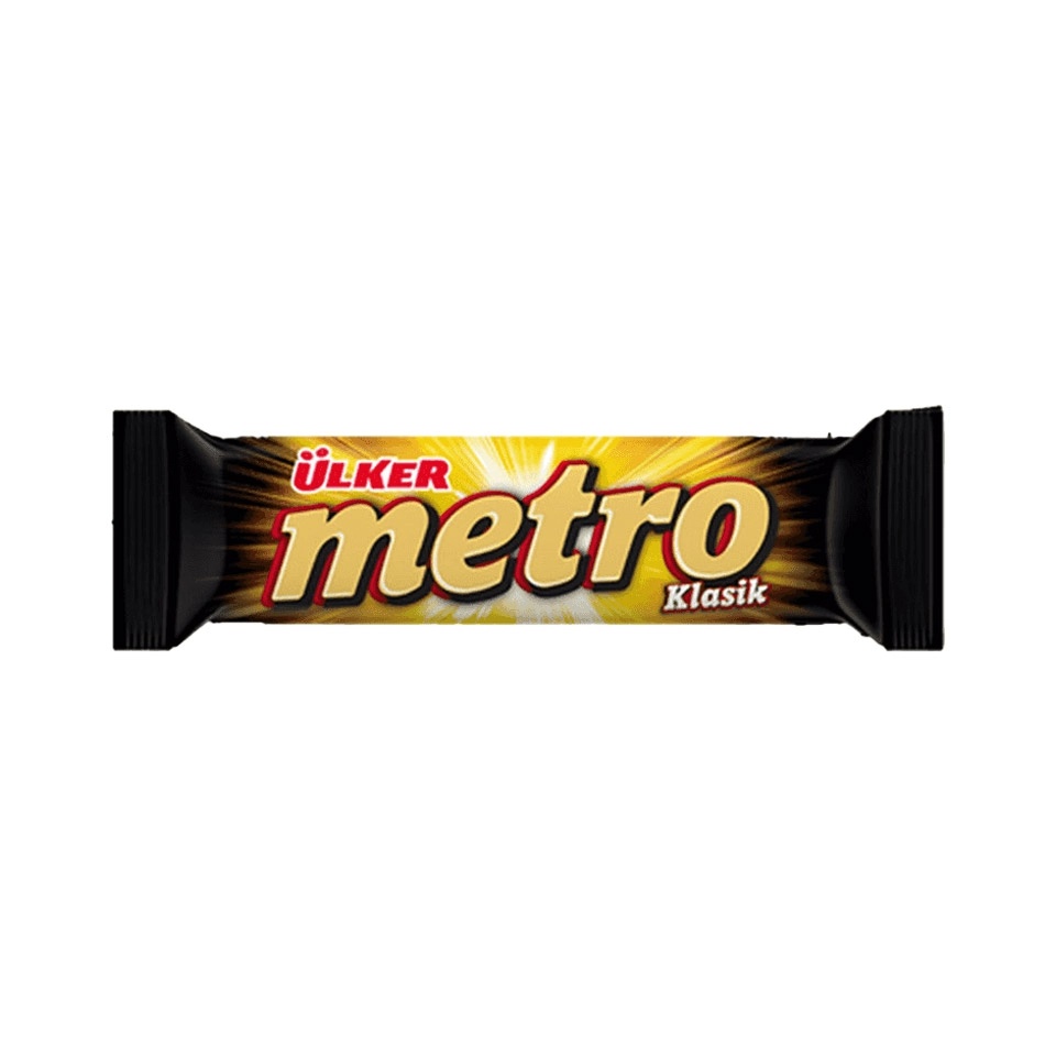 Ülker Metro Nugalı Çikolata Bar 36 Gr