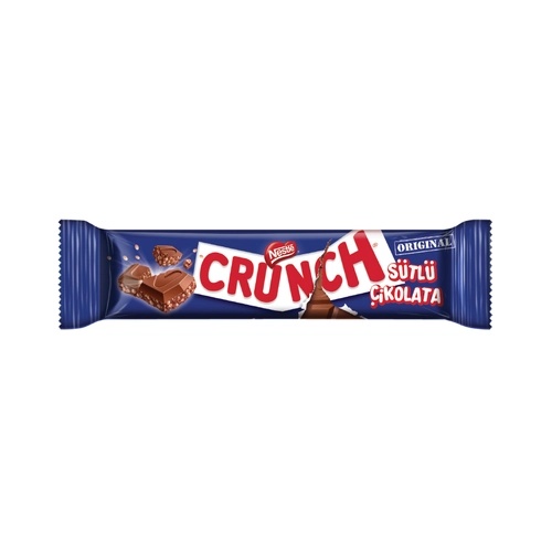 Nestlé Crunch Pirinç Patlaklı Sütlü Çikolata 32 Gr