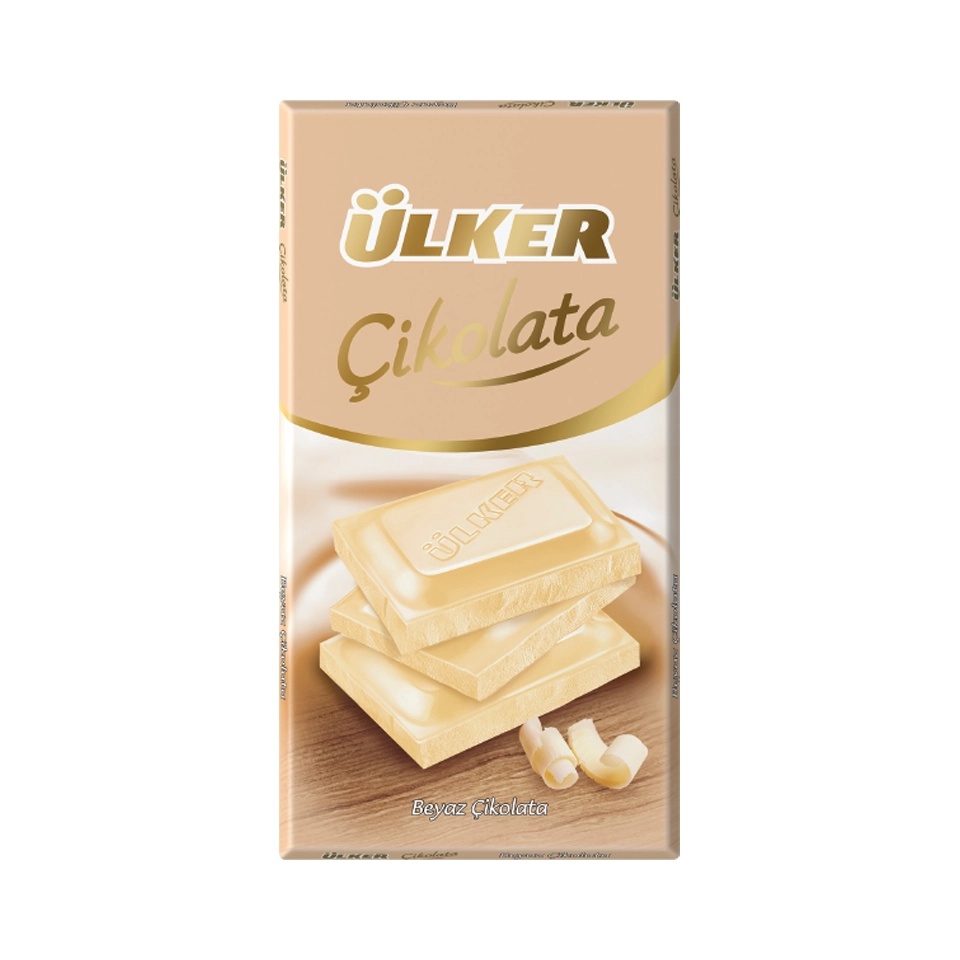 Ülker Tablet Çikolata Beyaz 70 Gr