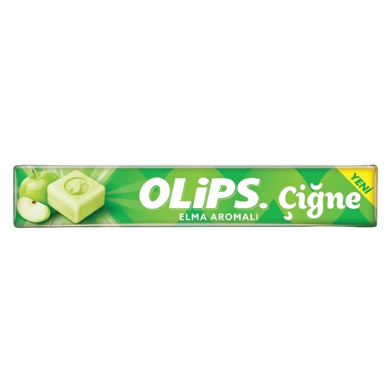 Olips Elma Aromalı Yumuşak Şeker 47 Gr