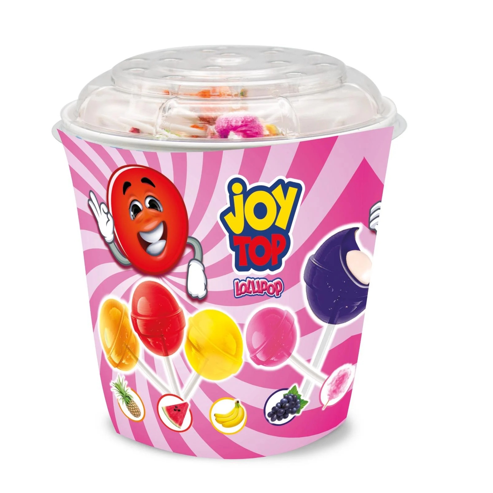 Joytop Sert Şeker Ekşili Lolipop 88 Gr
