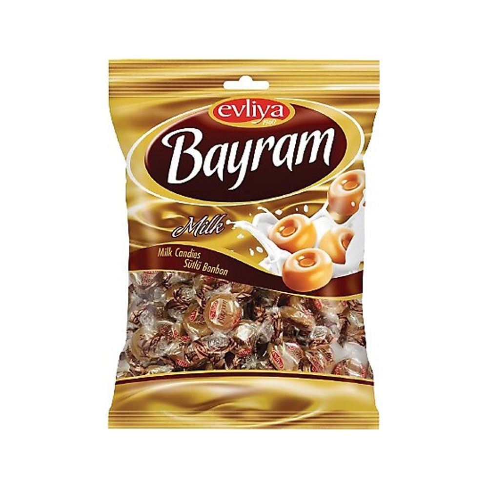 Evliya Bayram Kahve Meyveli Sütlü Sert Şeker 500 Gr