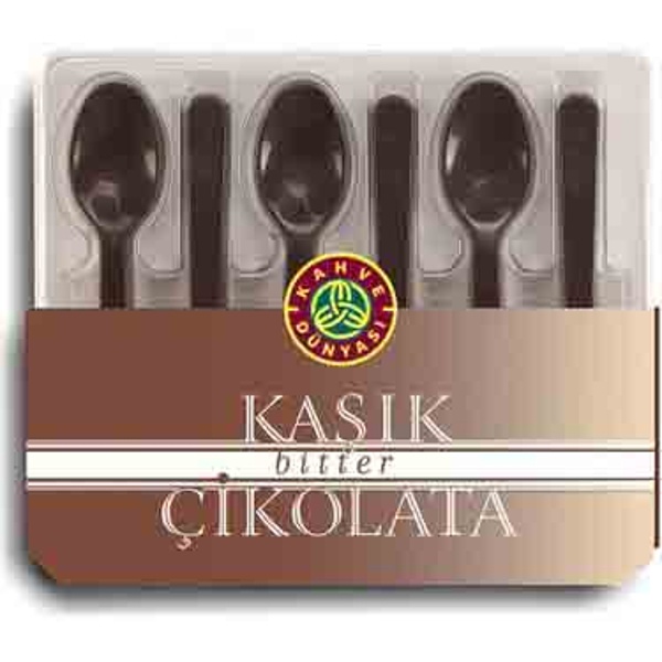 Kahve Dünyası Bitter Kaşık Çikolata 6x8 Gr