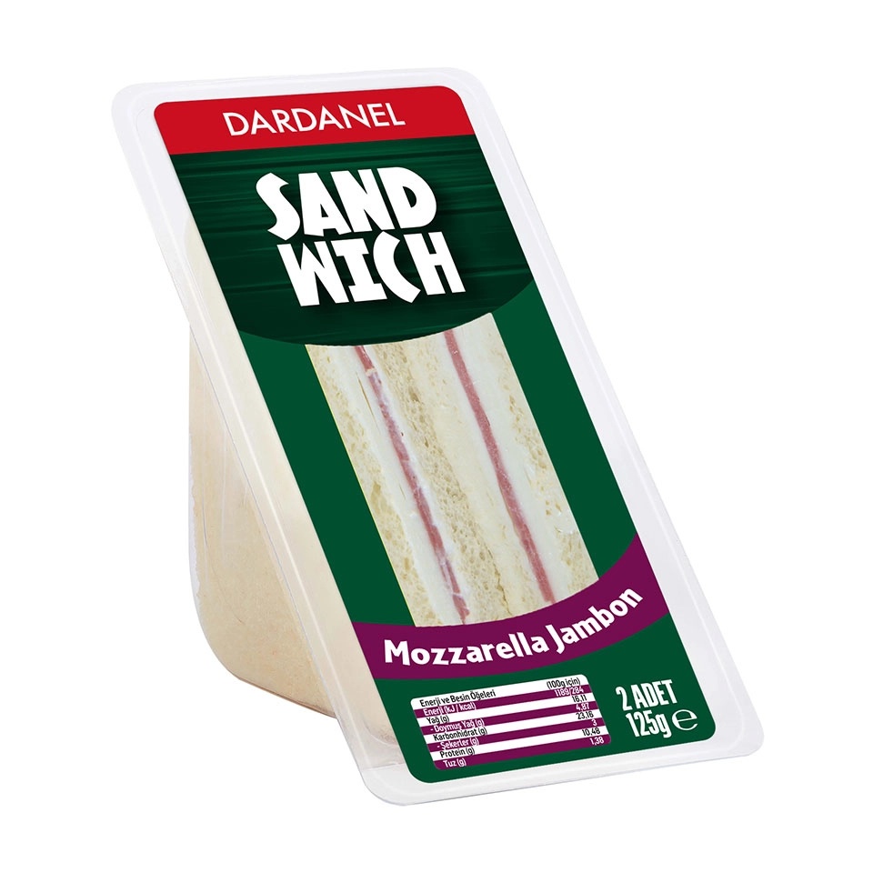 Sandwich Mozzarella Jambon Sandviç 125 Gr