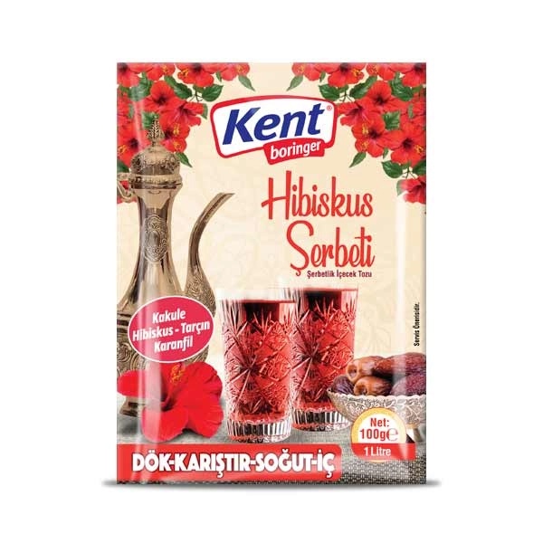 Kent Karışık Şerbet Toz İçecek 100 Gr