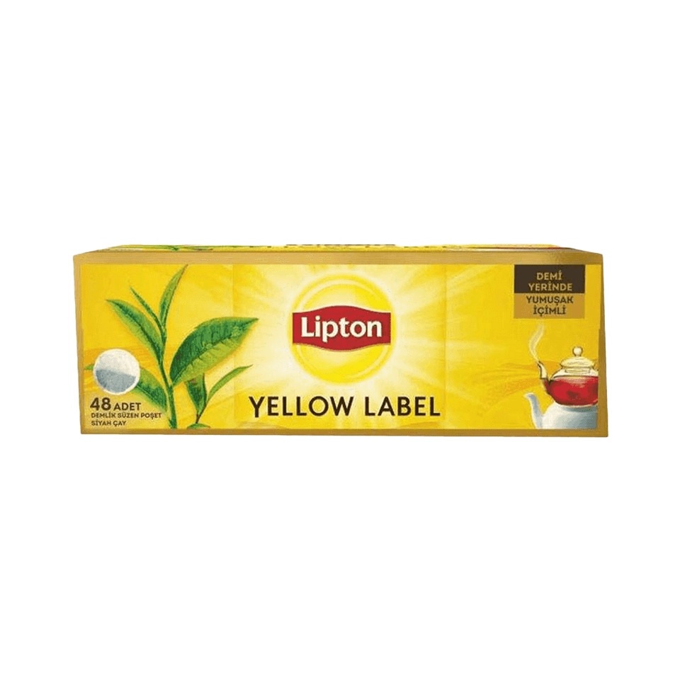 Lipton Yellow Label Demlik Poşet Çay 48 Adet 153 Gr