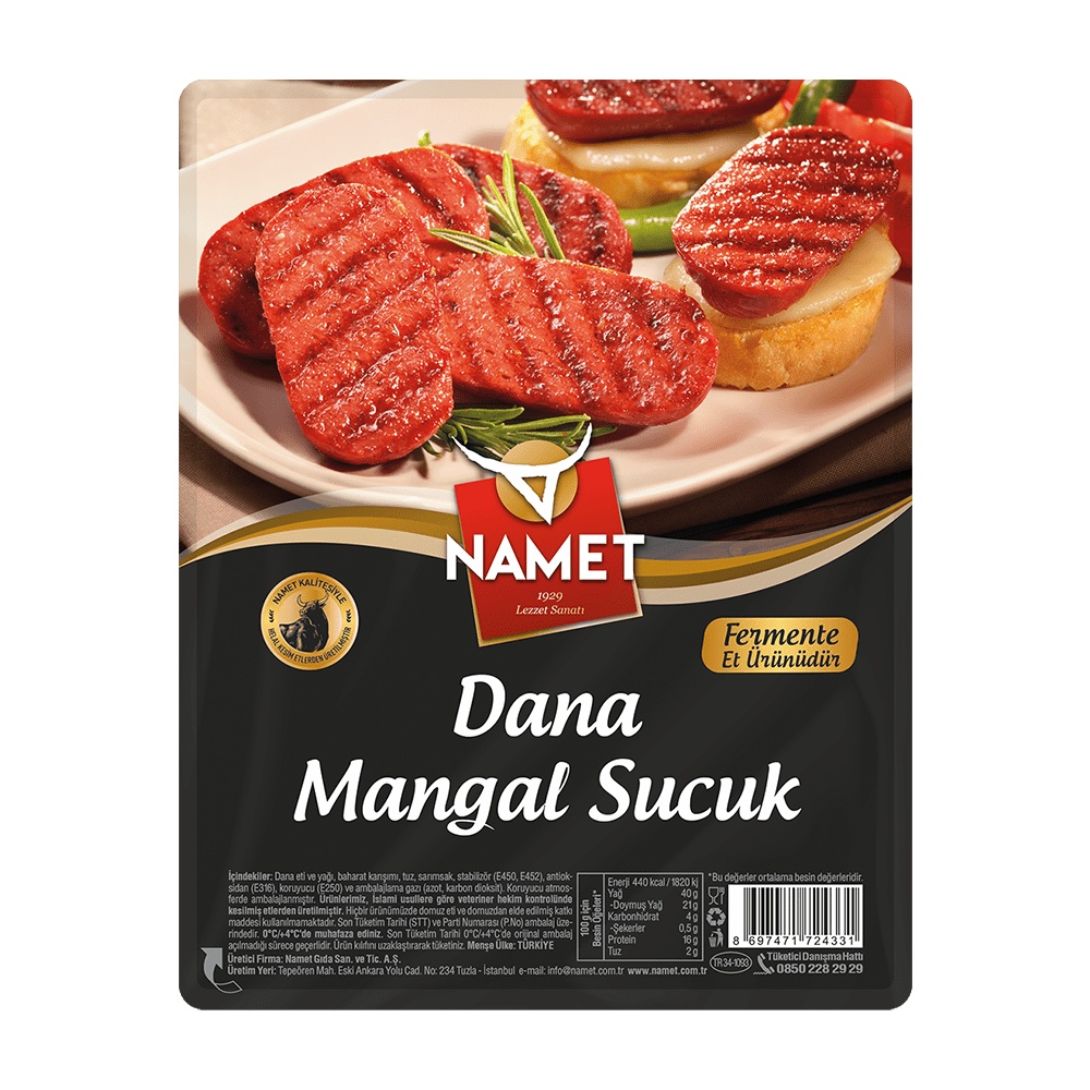 Namet Dana Mangal Sucuk 350 Gr