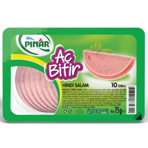 Pınar Lezzet Keyfi Hindi Salam 75 Gr